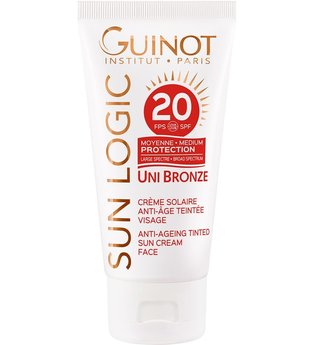 Guinot Sun Logic Uni Bronze getönte Tagespflege Gesicht LSF-20 50 ml Getönte Gesichtscreme