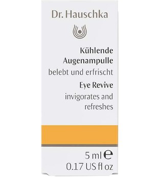 Dr. Hauschka Kühlende Augenampulle Verfall 08/2022 5 ml / Probiergröße