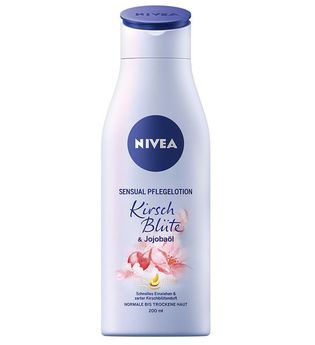 Nivea Körperpflege Body Lotion und Milk Sensual Pflegelotion Kirschblüte & Jojobaöl 200 ml