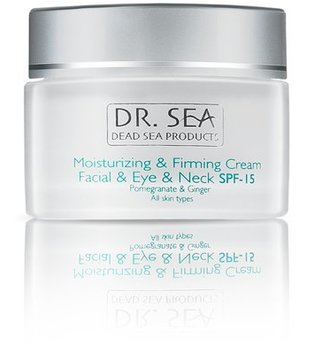 Dr. Sea Produkte Dr. Sea Produkte Moisturizing Firming Facial Eye & Neck Cream - Pomegranate & Ginger 50ml Body Make-up 50.0 ml