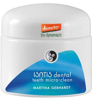 Martina Gebhardt Naturkosmetik ISATIS dental - Teeth Micro-Clean 20g Zahnpasta 20.0 g