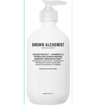 Grown Alchemist Colour-Protect 0.3 Hydrolized Quiona Protein, Burdock, Hibiscus Extract Shampoo 500.0 ml