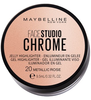 Maybelline Face Studio Chrome Jelly Highlighter 9.5 ml Nr. 20 - Metallic Rose
