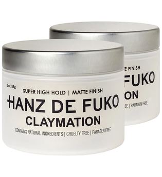 Hanz de Fuko Claymation Doppelpack (2er Set) Haarwachs 112.0 g