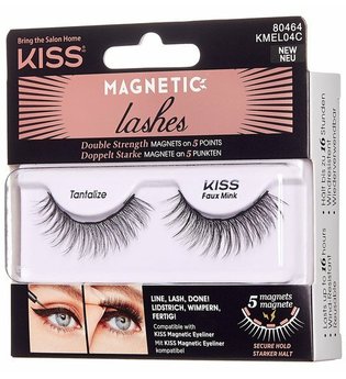 KISS Produkte KISS Magnetic Eyeliner Lash 04 - Faux Mink Künstliche Wimpern 1.0 pieces