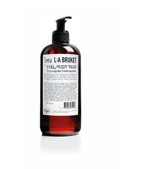 La Bruket Körperpflege Seifen Nr. 069 Liquid Soap Lemongrass 450 ml