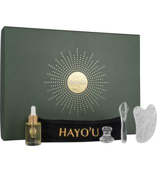 Hayo'u The Complete Clear Quartz Gua Sha Collection (worth Â£198)
