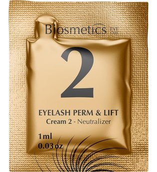 Biosmetics Brow Lamination & Lash lift Formular Cream 2 Neutralizer 10 x 1 ml Entwicklerflüssigkeit