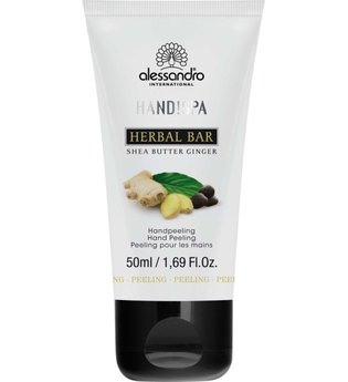 Alessandro Hand!Spa Herbal Bar Peeling Sheabutter/Ginger 50 ml Handpeeling