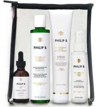 Philip B Four-Step Hair + Scalp Treatment Kit Classic - Paraben Free Haarpflegeset  1 Stk