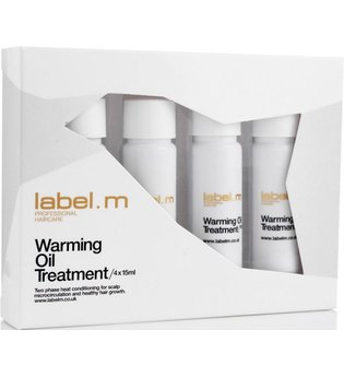 Label.M Warming Oil Treatments Pack Pack 4x 15 ml Haaröl