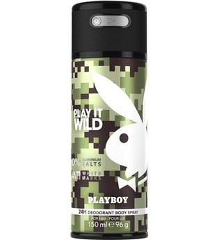 Playboy Play It Wild Men Deo Body Spray 150 ml Deodorant Spray