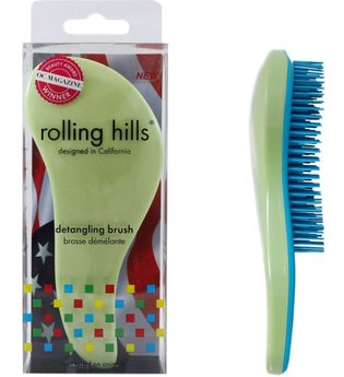 Rolling Hills Professional Detangling Brush Light Green Haarbürste