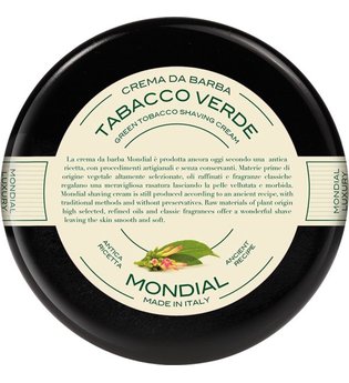 Mondial Luxury Shaving Cream Plexi Bowl 150 ml Tabacco Verde Rasiercreme