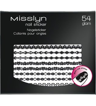 Misslyn Nail Sticker glam High-Wire Artist 54 (Selbstklebende Sticker) 1 Stk.