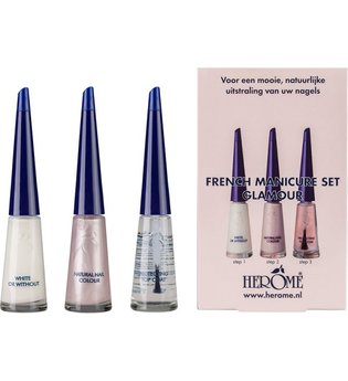 Herôme Cosmetics French Manicure Set Glamour Nagellack-Set 1 Stk No_Color