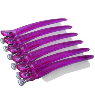 Swiss O-Par Profiline Clips 6er Pack pink Haarklammern