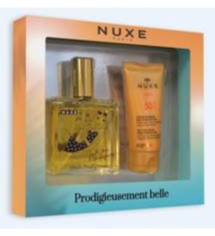 Aktion - Nuxe Sommer Bestseller Set Huile Prodigieuse + gratis Sun Crème Visage Sonnenpflegeset