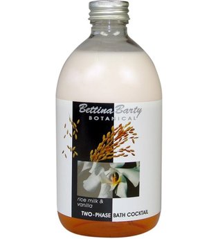 Bettina Barty Botanical Rice Milk & Vanilla Two-Phase Bath Cocktail 500 ml Bademilch