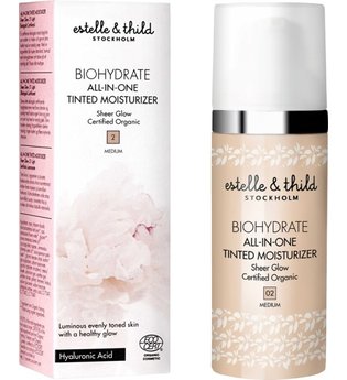 Estelle & Thild - Biohydrate All-in-one Tinted Moisturizer – Shade 02 – Getönte Tagescreme - one size