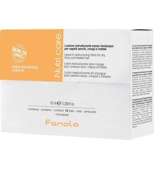 Fanola Nutri Care restrukturierender Lotion 12 x 10 ml Haarlotion