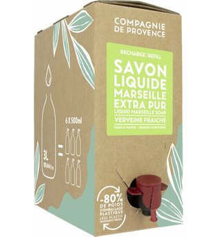 La Compagnie de Provence Extra Pur Fresh Verbena Liquid Refill 3000 ml Flüssigseife