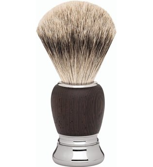 Becker Manicure Shaving Shop Rasierpinsel Premium Milano Rasierpinsel Silberspitz Wengeholz 1 Stk.