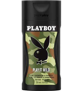 Playboy Play It Wild Men Shower Gel 250 ml Duschgel