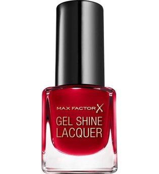 Max Factor Mini Gel Shine Lacquer 50 Radiant Ruby 4,5 ml Nagellack