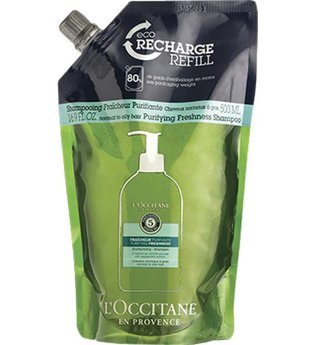 L'Occitane Aromachologie Pure Frische Shampoo Nachfüllpackung 500 ml