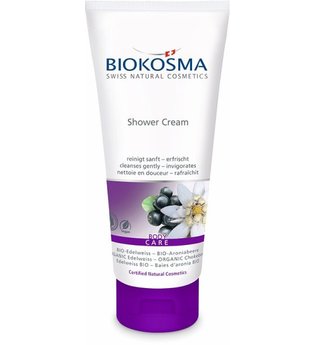 Biokosma Shower Cream BIO-Edelweiss - BIO-Aroniab 200 ml Duschgel