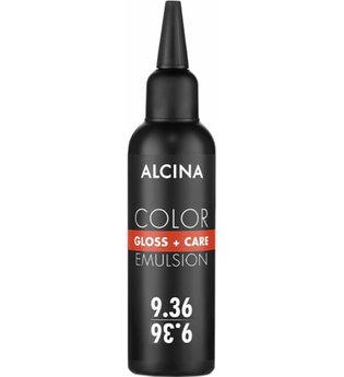 Alcina Color Gloss+Care Emulsion Haarfarbe 9.36 Lichtblond-Gold-Violett 100 ml