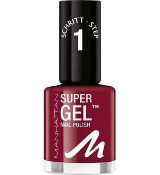 Manhattan Make-up Nägel Super Gel Nail Polish Nr. 685 Seductive Red 12 ml