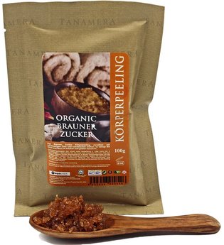 Tanamera Organic Brauner Zucker Körperpeeling 100 g