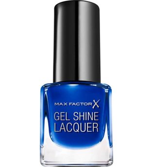 Max Factor Make-Up Nägel Mini Gel Shine Lacquer Nr. 40 Glazed Cobalt 4,50 ml