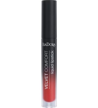 Isadora Velvet Comfort Liquid Lipstick 57 Hot Coral 4 ml Flüssiger Lippenstift