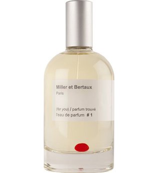 Miller et Bertaux # 1 (for you) / parfum trouvé Eau de Parfum (EdP) 100 ml Parfüm