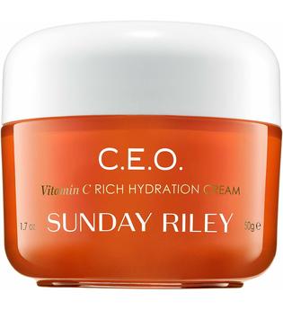 Sunday Riley - C.E.O. C + E antiOXIDANT Protect + Repair Moisturizer - Tagespflege & Nachtpflege