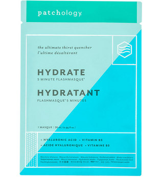 Patchology FlashMasque® Hydrate 5 Minutes Sheet Mask Maske 4.0 pieces