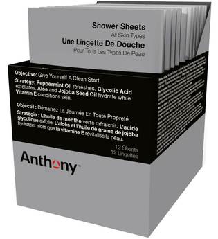 Anthony Produkte Shower Sheets Gesichtsreinigungstuch 12.0 st