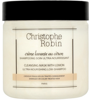 Christophe Robin - Cleansing Mask With Lemon, 250 Ml – Reinigende Haarmaske - one size