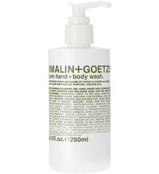 Malin + Goetz - Rum Hand + Body Wash - Duschgel & Seife