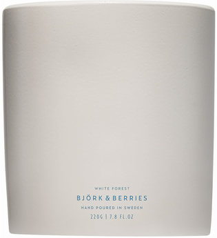 Björk & Berries White Forest Scented Candle Kerze 220.0 g