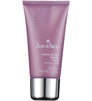 JEAN D'ARCEL crème de jour teintée no. 1 - light CAVIAR - getönte Tagescreme - lässt die Haut natürlich und frisch erstrahlen Gesichtscreme 50.0 ml