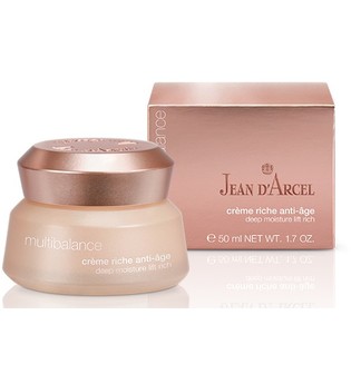 JEAN D'ARCEL crème riche anti-âge MULTIBALANCE - 24h Gesichtscreme - wirksame intensive Anti-Aging-Pflege Gesichtscreme 50.0 ml