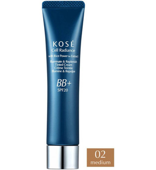 Kosé Cell Radiance Rice Power Extract Illuminate & Replenish Tinted Cream 02 40 ml BB Cream