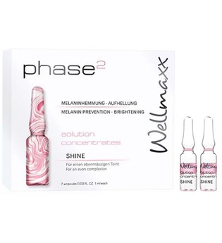 Wellmaxx Phase² Solution Concentrates Shine Gesichtsserum  7x1 ml