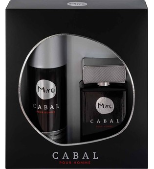 Miro Cabal pour Homme Eau de Toilette Geschenkset (2Artikel im Set)