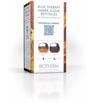 Biotherm Blue Therapy - Regeneriert Zeichen der Hautalterung Amber Algae Revitalize 24h Duo Set Gesichtspflege 1.0 pieces