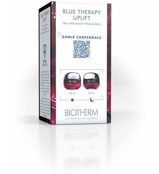 Biotherm Blue Therapy - Regeneriert Zeichen der Hautalterung Red Algae Uplift 24h Duo Set Gesichtspflege 1.0 pieces